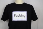 Preview: Unisex Fucking T-Shirt schwarz
